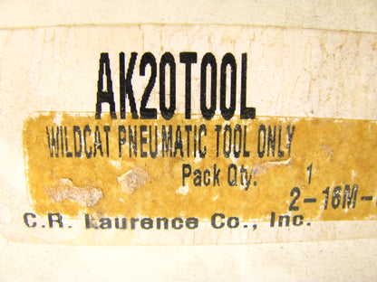 NEW - CRL AK20T00L Wildcat Pneumatic Cutter (AIR CUT-OFF Tool)