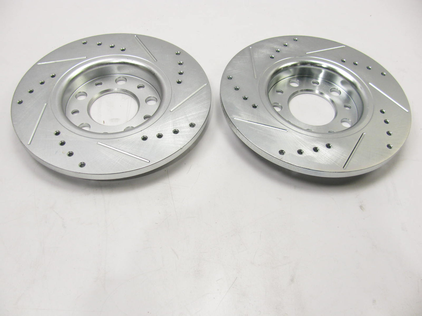 (x2) Rear  Disc Brake Rotor Set-Drilled, Slotted AR83089