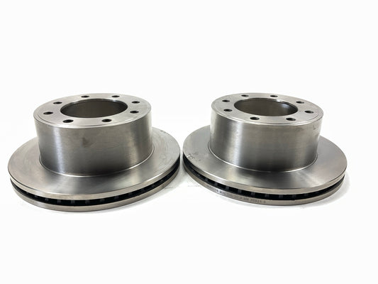 (2) NEW UNBOXED AR85116 Rear Disc Brake Rotors - 05-12 Ford F-250 F-350 SD
