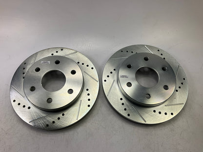 Power Stop AR8640XPR (AR8640XL & AR8640XR) Performance Front Brake Rotor Kit Set