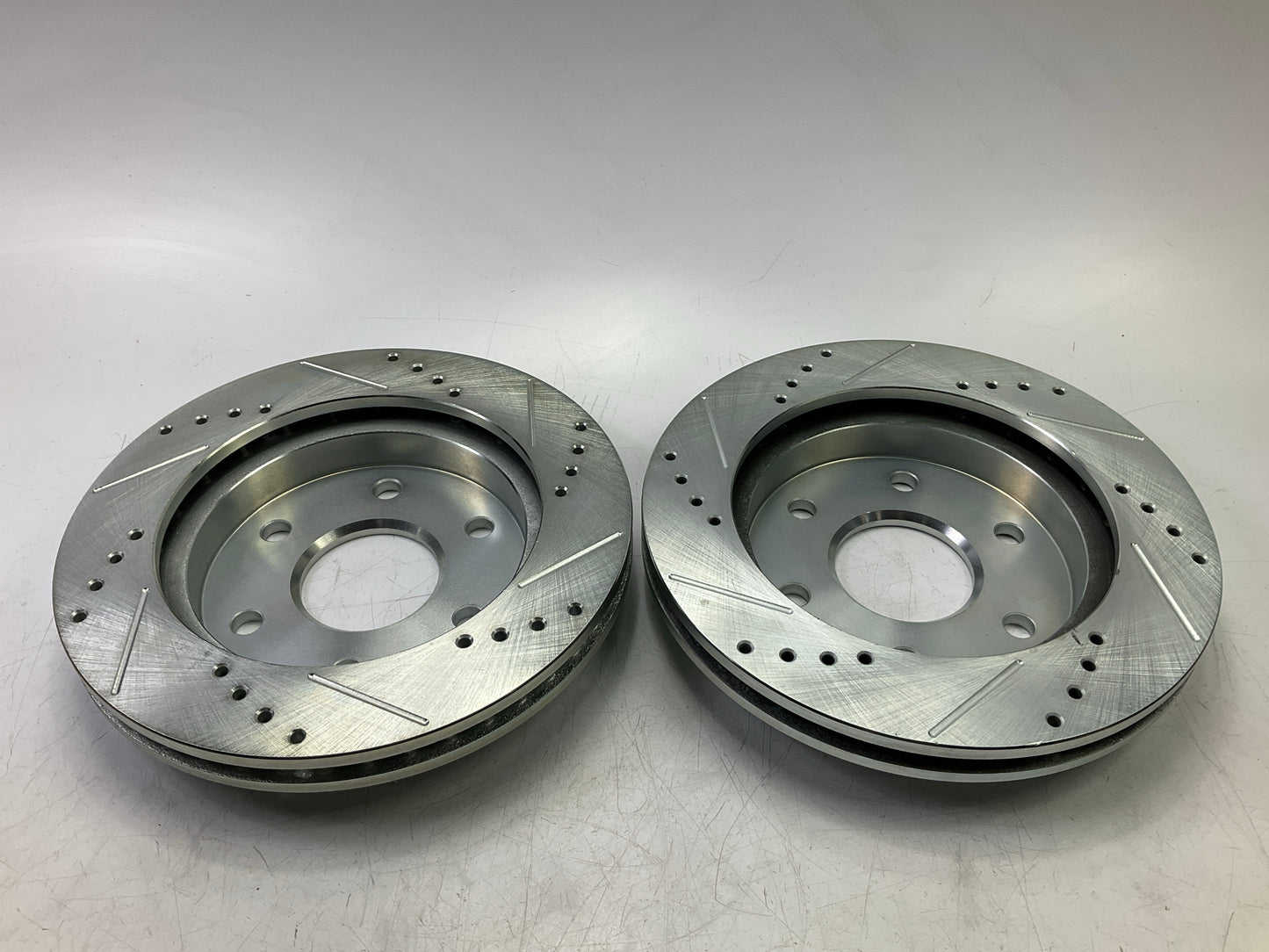 Power Stop AR8640XPR (AR8640XL & AR8640XR) Performance Front Brake Rotor Kit Set