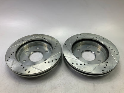 Power Stop AR8640XPR (AR8640XL & AR8640XR) Performance Front Brake Rotor Kit Set