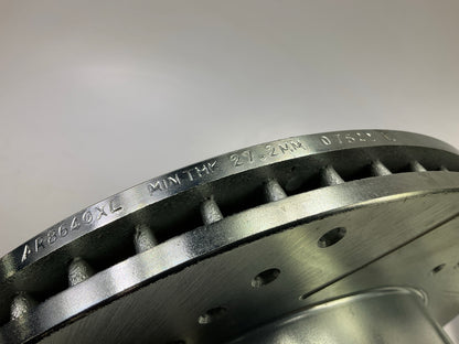 Power Stop AR8640XPR (AR8640XL & AR8640XR) Performance Front Brake Rotor Kit Set