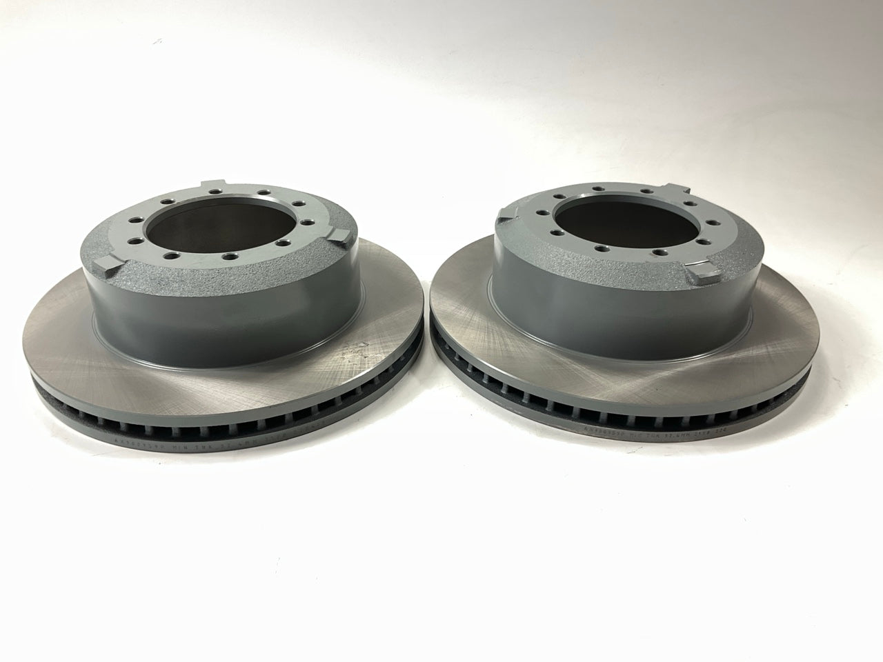 NEW UNBOXED AX900359P 10-LUG Rear Brake Rotors, PAIR