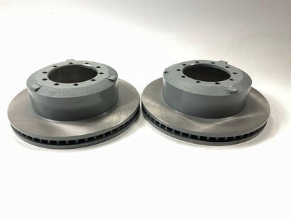 NEW UNBOXED AX900359P 10-LUG Rear Brake Rotors, PAIR