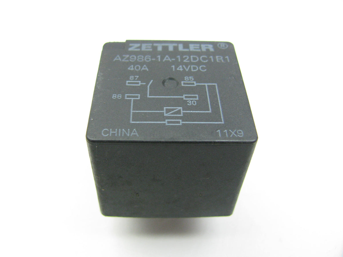 NEW - Bulk Packed American Zettler AZ986-1A-12DC1R1 14V 40 Amp Relay