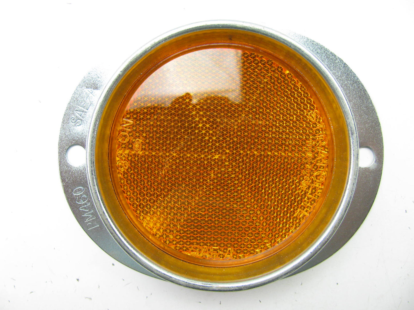 (10) Peterson Manufacturing B460A Oval Amber Reflectors, 3-1/4'' Acrylic Lens