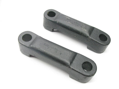 (2) Vintage OEM Ford Truck Bottom U-Bolt Plate Spring Seat Caps B7TZ-5796-B