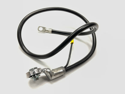 BC260BK 4 Gauge 35 Inch Side Terminal Black Battery Cable With 12 Gauge Lead