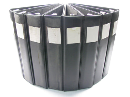 (10) NEW - OUT OF BOX WILSON JONES BINDER 3'' 3 Ring  Black Binder - MADE IN USA