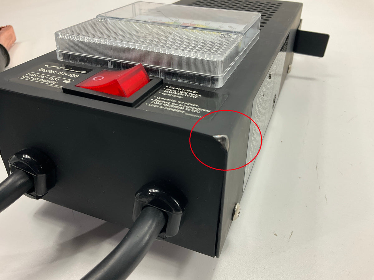BROKEN SCREEN Battery Tester 100 Amp Schumacher BT100 Test Load 6