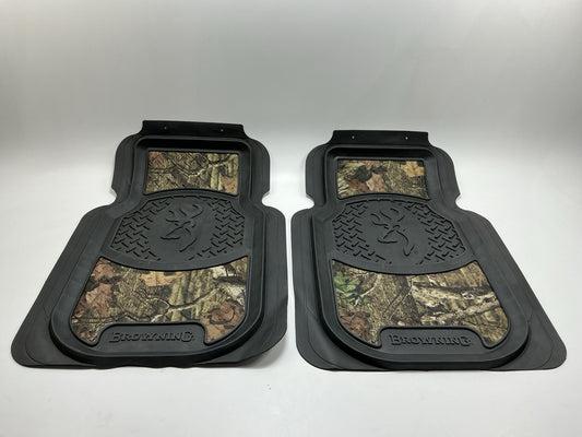 CAMO C000001790199 Universal 2-Pcs Rubber Floor Mats, 30''x20.5'', Trim-to-fit