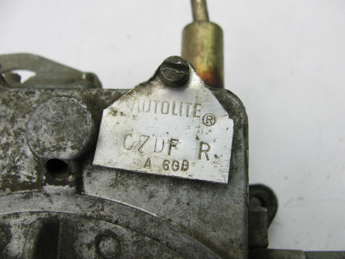 USED, CORE ONLY - C7DF-R Autolite 2100 2-BBL Carburetor For 1967 Ford 289-V8