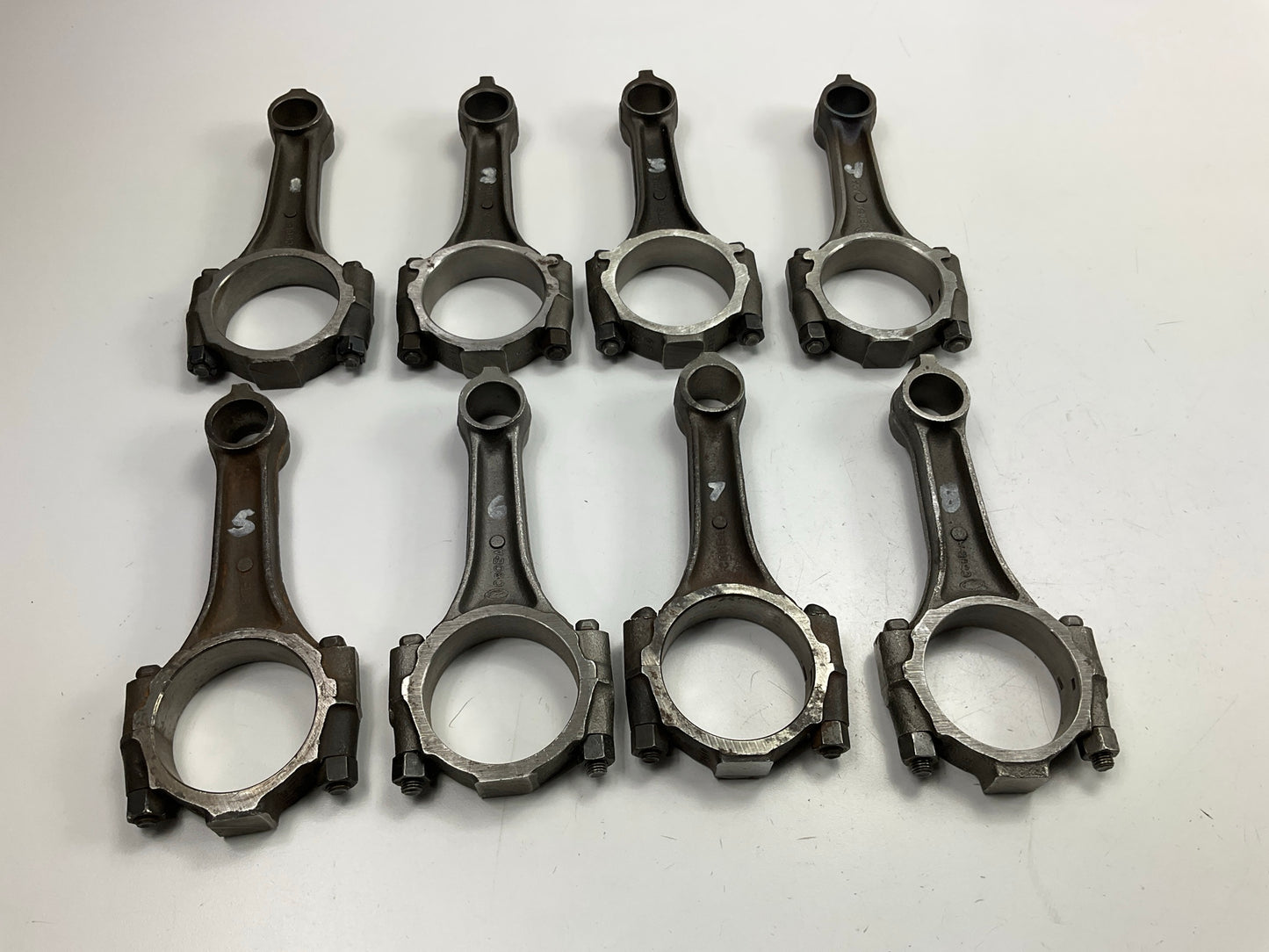 (8) OEM Ford C8OE-A Reman Engine Connnecting Rod Set - 1968-1981 Ford 255 302 V8