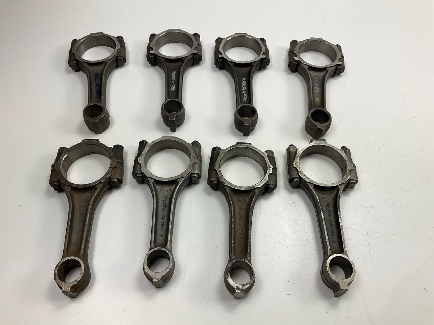 (8) OEM Ford C8OE-A Reman Engine Connnecting Rod Set - 1968-1981 Ford 255 302 V8