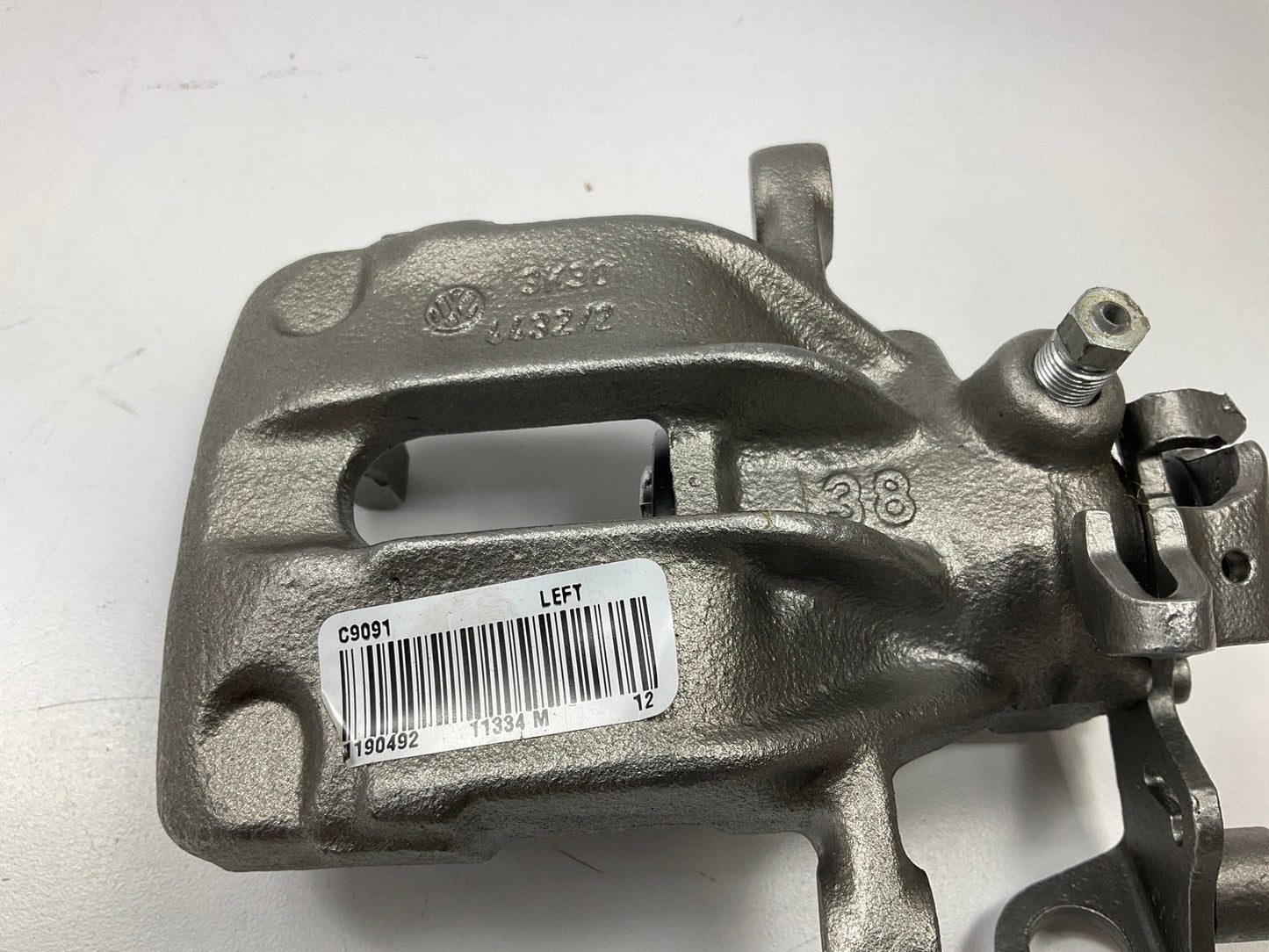 Missing Bracket - Reman. C9091 Rear Left Brake Caliper