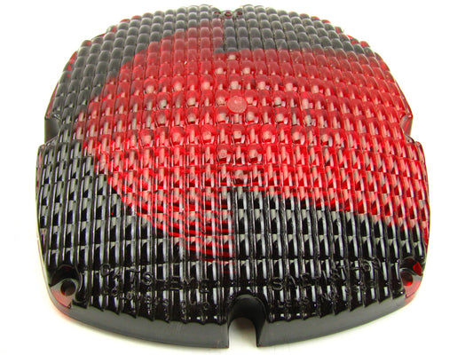 Signal-stat RED Arrow Lens, Square For Bus Lights 6501 4-screw