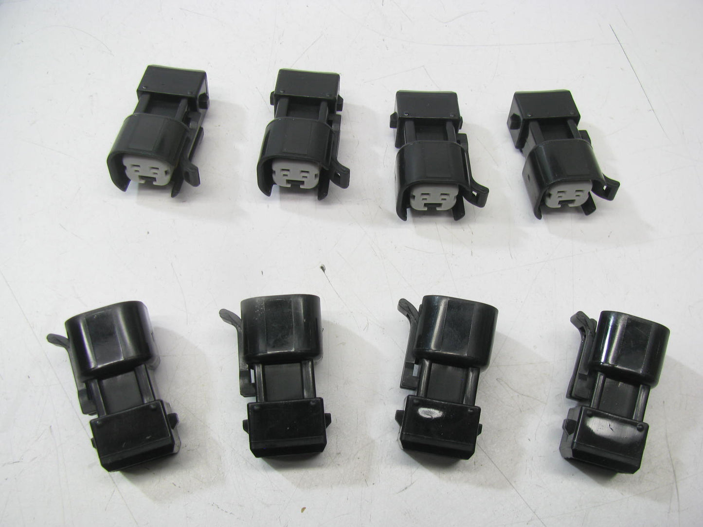 (8) PCS - EV1 To EV6 / USCAR Fuel Injector Harness Adapters - SET OF 8