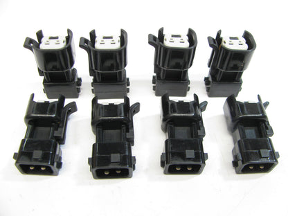 (8) NEW Fuel Injector Connector Harness Adapters EV1 To EV6 USCAR - LS2 LS3 LS7