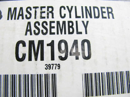 NEW - OUT OF BOX - CM1940 Brake Master Cylinder W/O Reservoir Cap