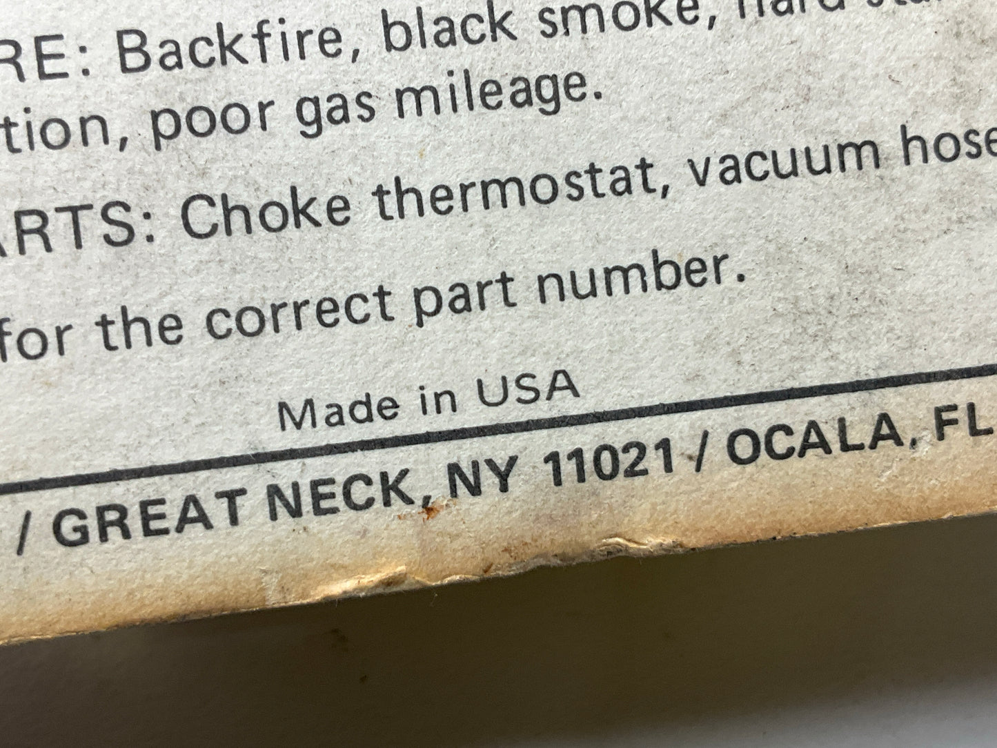NEW -  OUT OF BOX CP458 Vapor Canister Purge Valve
