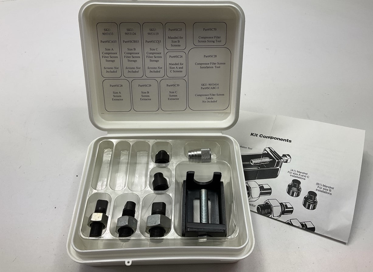 NEW CSIT A/C Compressor Suction Screen Guard Installation & Extractor Tool Kit