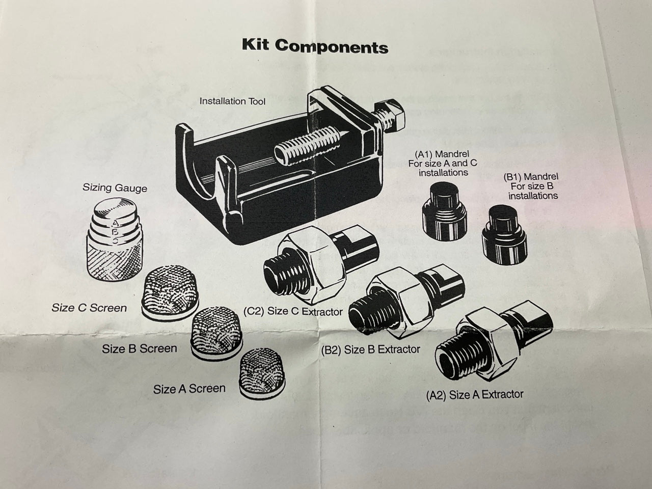 NEW CSIT A/C Compressor Suction Screen Guard Installation & Extractor Tool Kit