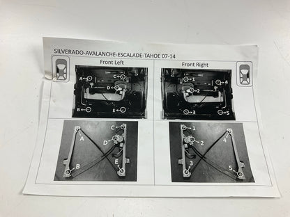 NEW AFTERMARKET CVT1084OL Front Left Window Motor & Power Window Regulator