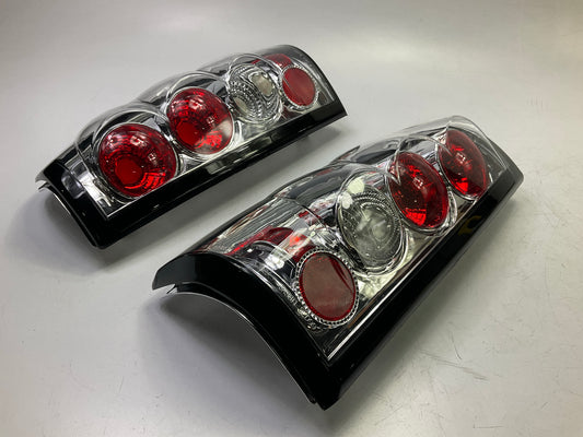 NEW 1999-02 Silverado Sierra Fleetside EURO Tail Lights Brake Lamps Left+Right