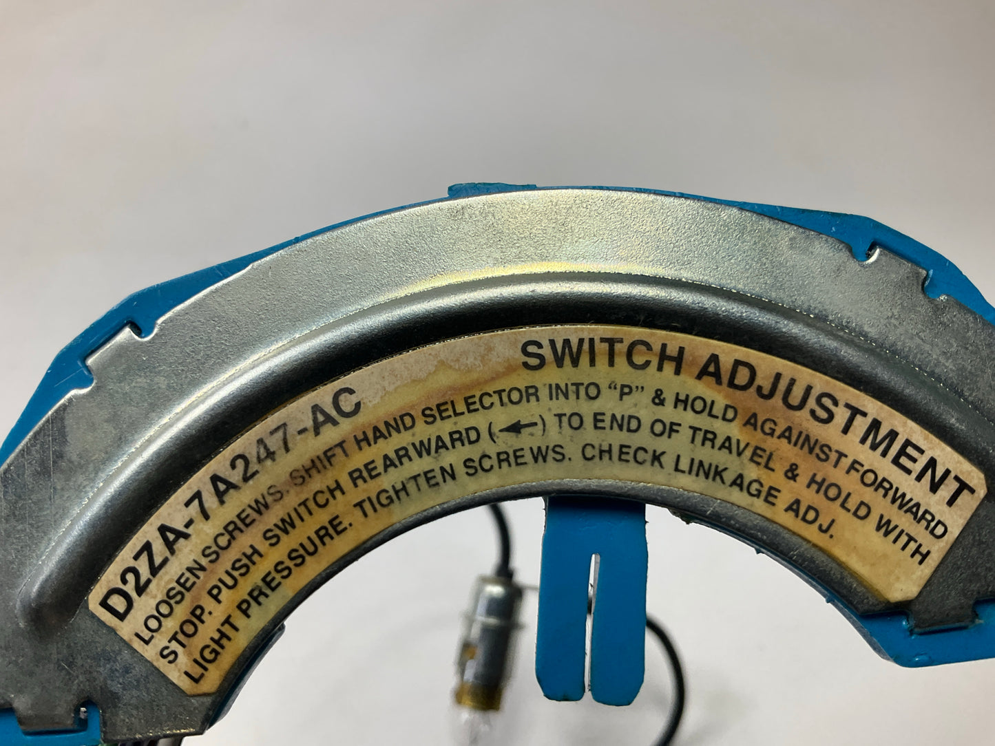 NEW - OUT OF BOX - OEM FORD D2ZA-7A247-AC Automatic Trans Neutral Safety Switch