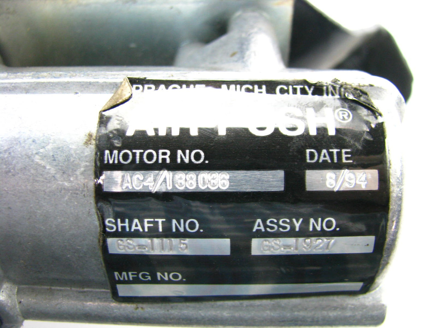 NEW - OUT OF BOX FORD D3TB-17504-AC Air Windshield Wiper Motor 1967-79 F600/880