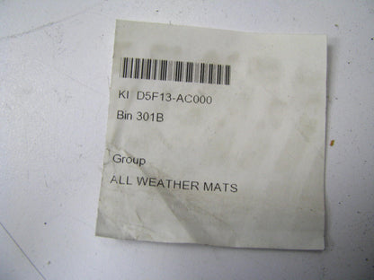 NEW Unboxed OEM Interior All Weather Rubber Floor Mats D5F13-AC000, 16-20 Optima