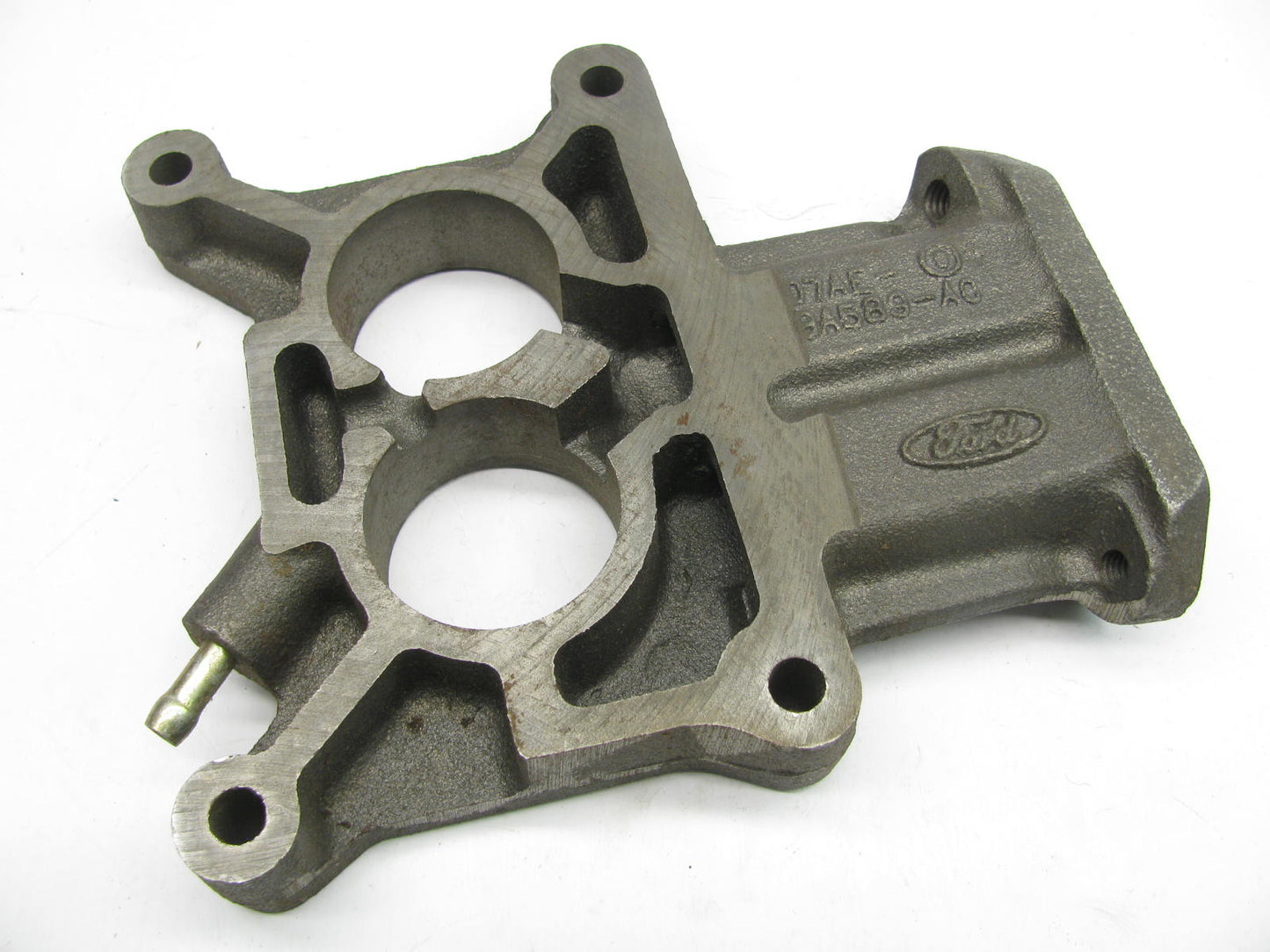 NEW - OUT OF BOX Ford 2 Barrel Carburetor EGR Adapter Plate Spacer D7AE-9A589-AC