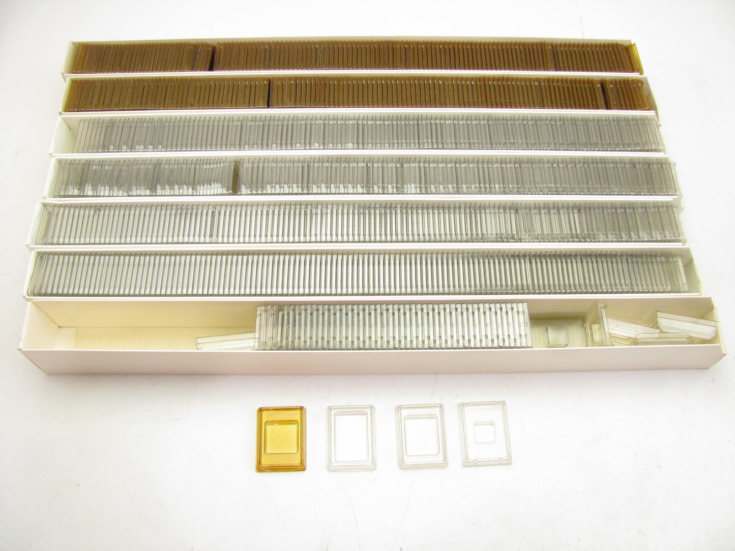 OPEN BOX  - Disposable Base Molds LOT, COMES AS IS AS SHOWN