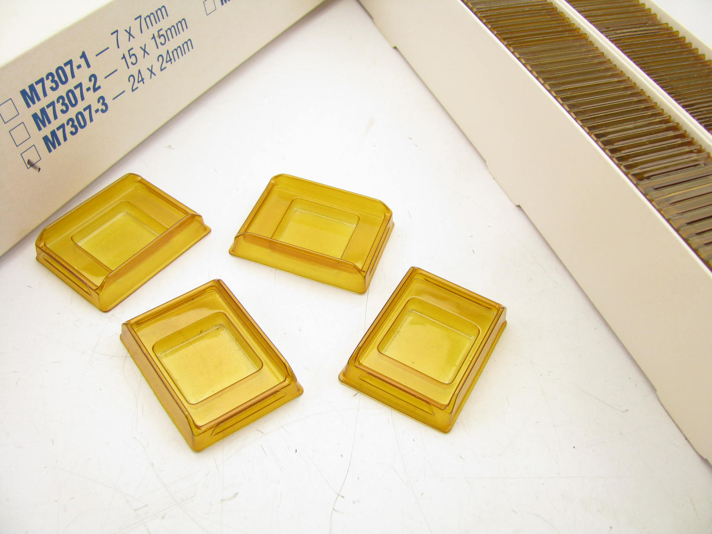 OPEN BOX  - Disposable Base Molds LOT, COMES AS IS AS SHOWN