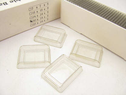 OPEN BOX  - Disposable Base Molds LOT, COMES AS IS AS SHOWN
