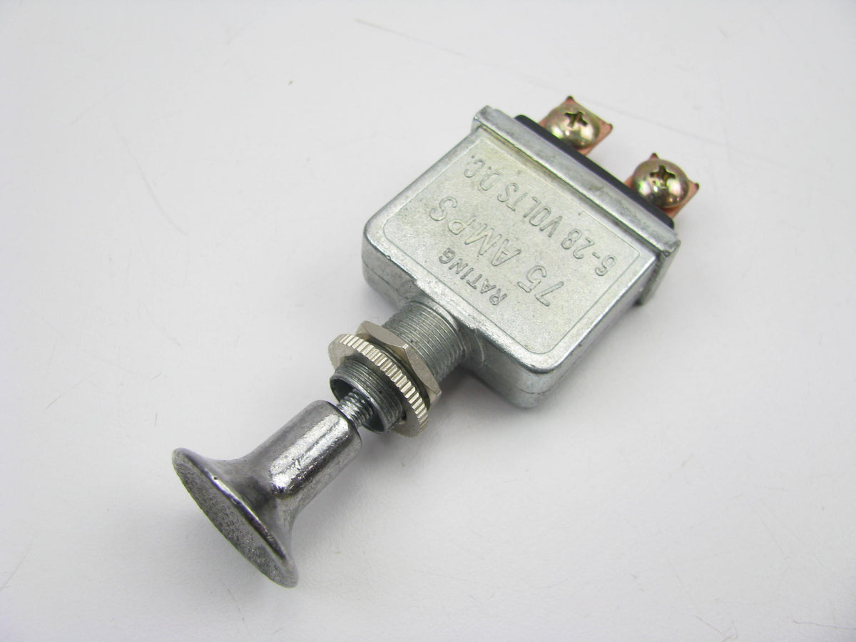 NEW - OUT OF BOX DS-175 Push Pull Switch 75 Amp 6-28 Volt DC 2 Terminal