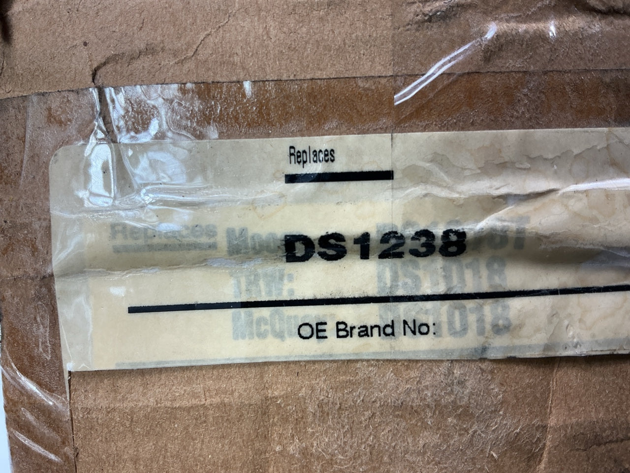 NEW - OUT OF BOX - DS1238 FRONT RIGHT Outer Steering Tie Rod End 91-01 Cherokee