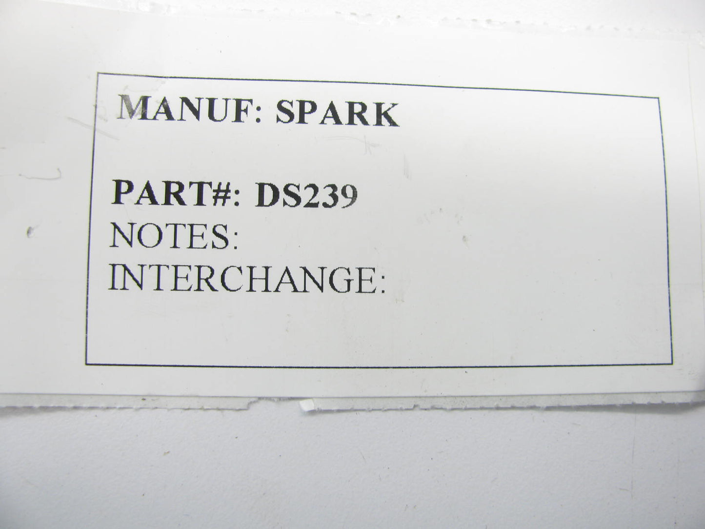 NEW - OUT OF BOX - DS239 Headlight Head Lamp Switch