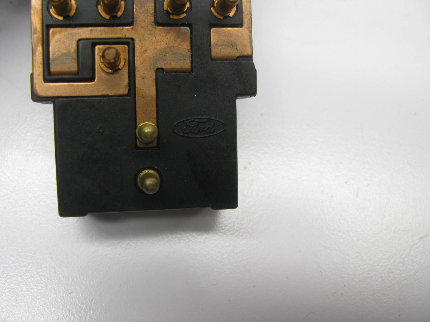 DAMAGED, MISSING THE CHROME BACK SWITCHES - OEM Ford E0VB-14540-AA Switch
