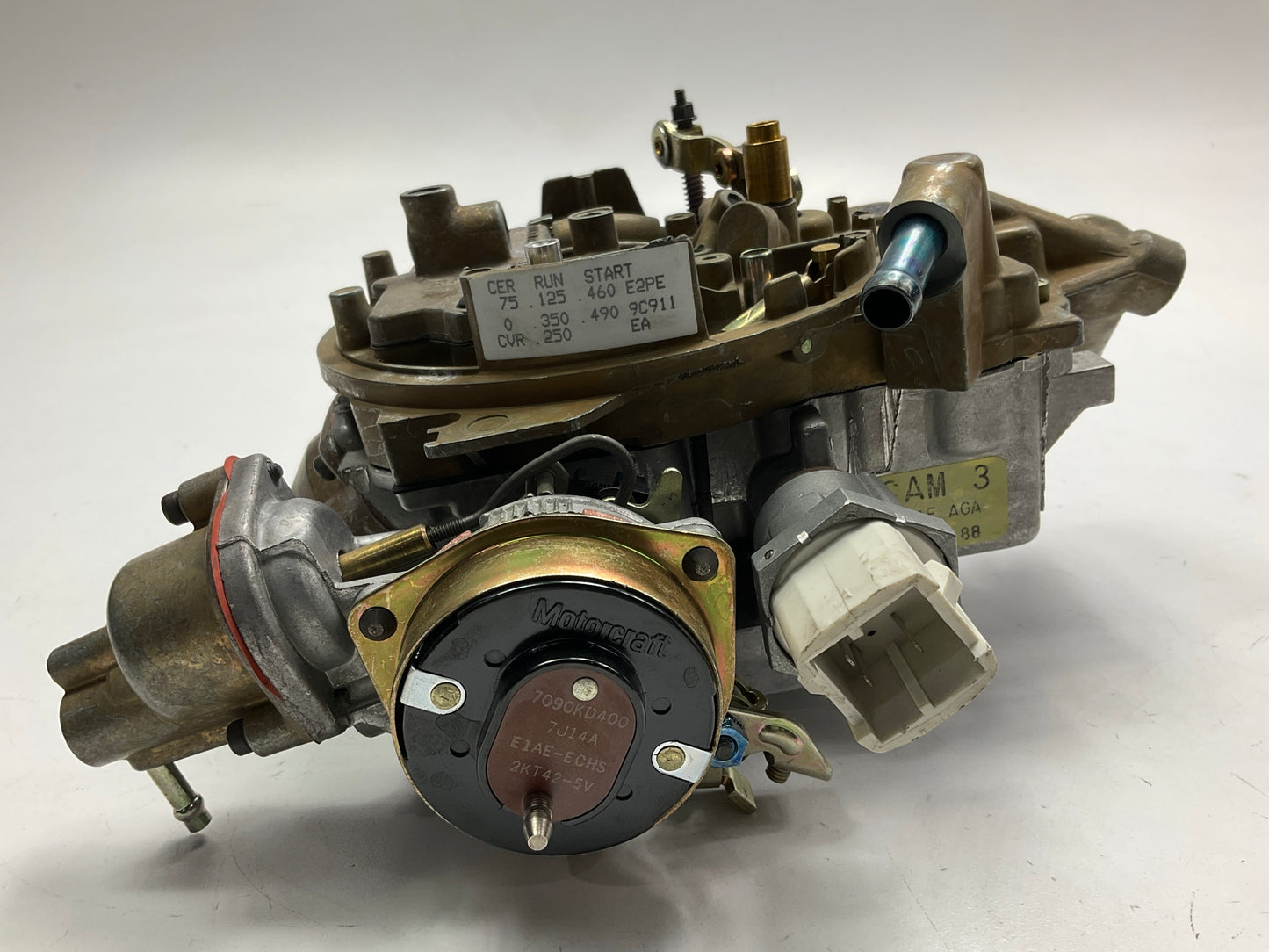 UNBOXED MOTORCRAFT E2AE-AGA Carburetor 1981-1982 Ford 5.0L 302 Variable Venturi