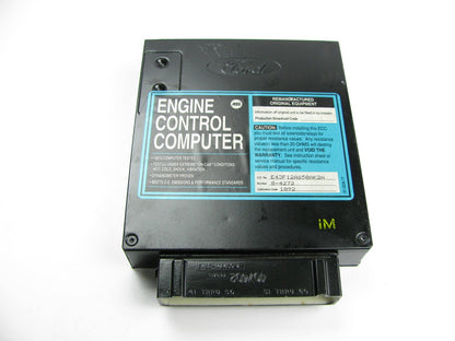 Reman E43F-12A650-AK2A Engine Computer ECU 1984 Tempo Topaz 2.3L W/ MANUAL TRANS