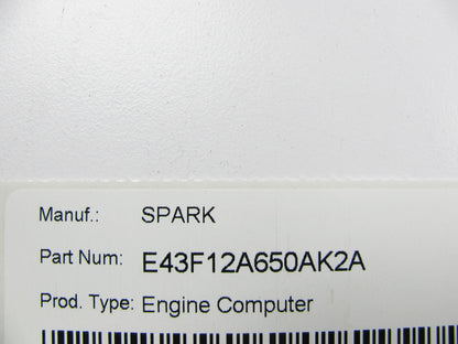 Reman E43F-12A650-AK2A Engine Computer ECU 1984 Tempo Topaz 2.3L W/ MANUAL TRANS