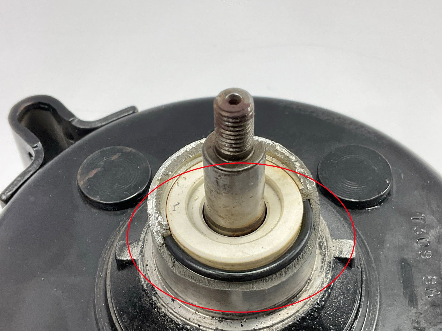 DAMAGED CORE - E4SH-19D623-AA HR980 A/C Compressor - SEE PHOTOS