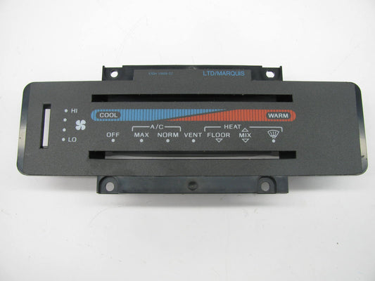 NEW - UNBOXED - OEM Ford E5DH-19808-CC A/C Climate Control Panel Face Trim Plate