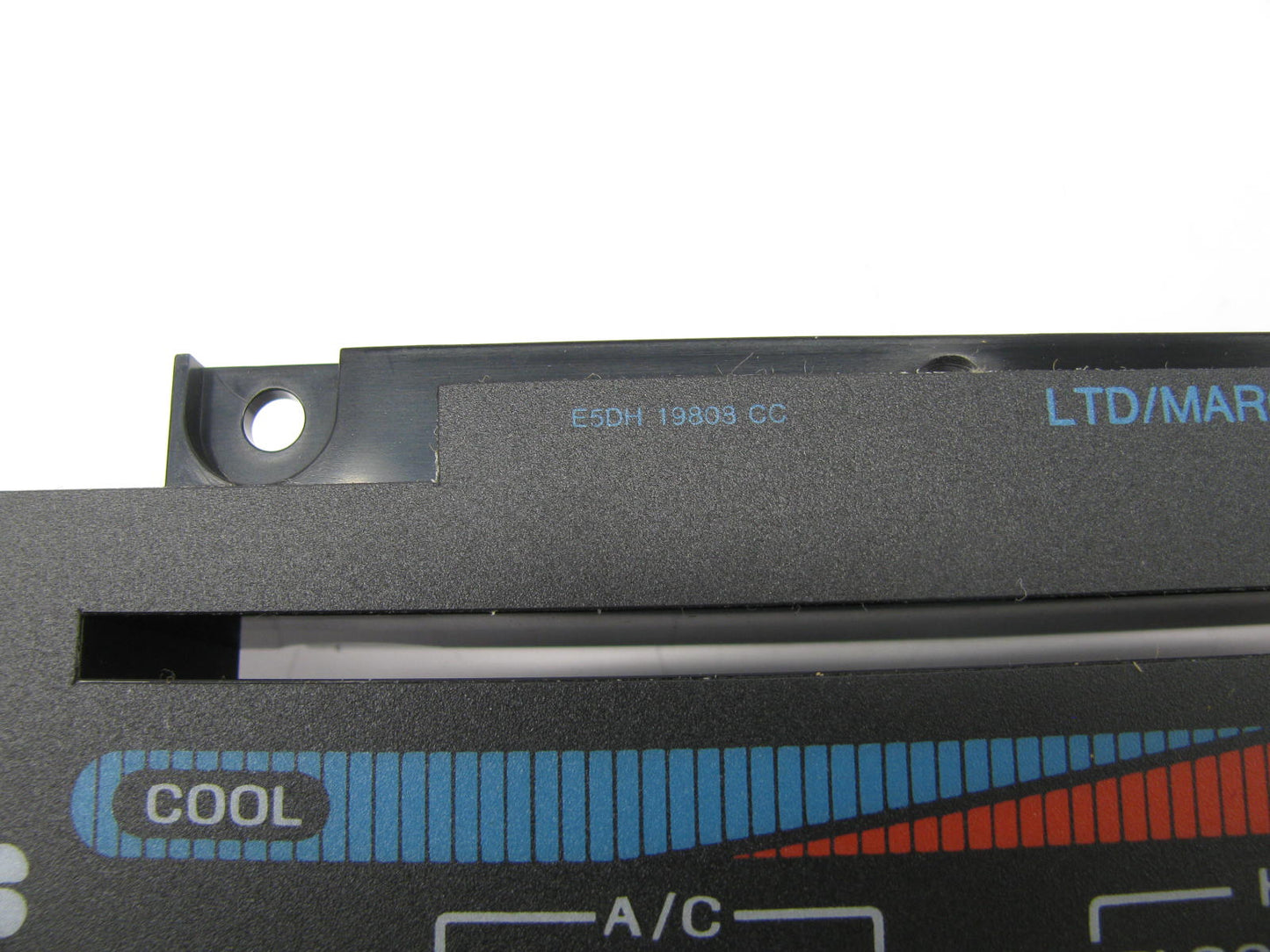 NEW - UNBOXED - OEM Ford E5DH-19808-CC A/C Climate Control Panel Face Trim Plate