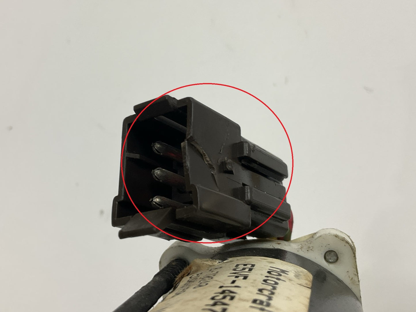 COSEMETIC DAMAGE - E5VF-14547-AA Seat Adjust Motor 1985-1989 Lincoln Town Car