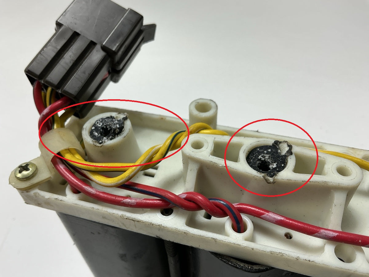 COSEMETIC DAMAGE #18 - E5VF-14547-AA Seat Adjust Motor 1985-89 Lincoln Town Car