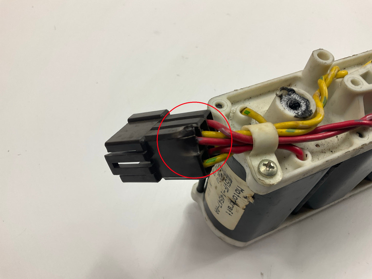 COSEMETIC DAMAGE - E5VF-14547-AA Seat Adjust Motor 1985-1989 Lincoln Town Car
