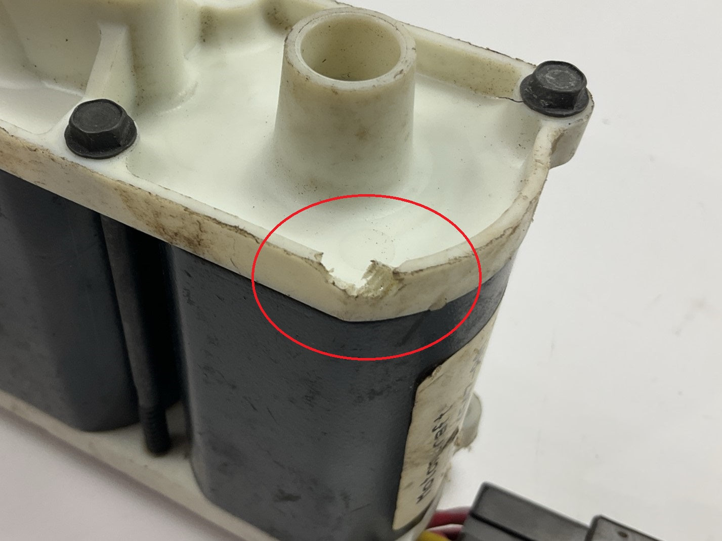 COSEMETIC DAMAGE #7 - E5VF-14547-AA Seat Adjust Motor 1985-1989 Lincoln Town Car